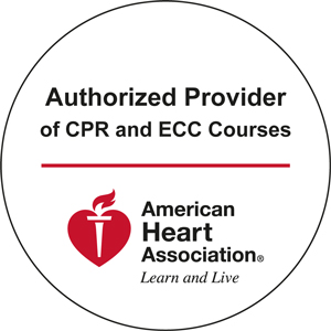 Authorized Provider of CPR and ECC courses.